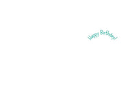Happy Birthday Card - Age 6 (105 x 148 mm)