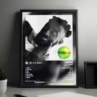 Amine "Limbo" Album Cover Poster - with Complete Tracklist
