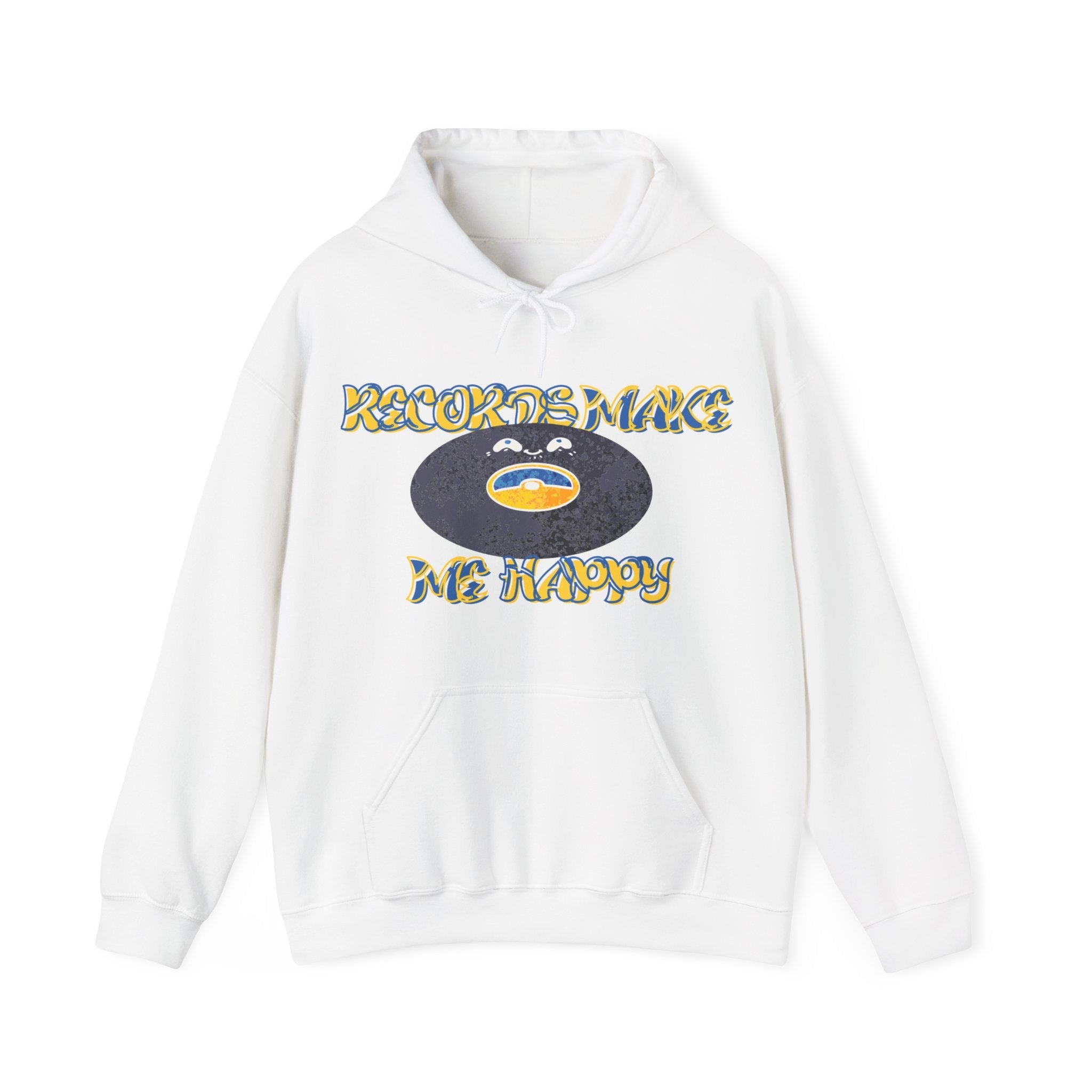 'Records Make Me Happy' Men's Hoodie