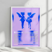 Drake "For All The Dogs: Scary Hours Edition" Album Cover Poster - with Complete Tracklist