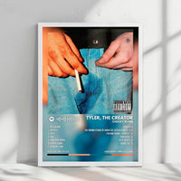 Tyler, The Creator "Cherry Bomb" Album Cover Poster - with Complete Tracklist