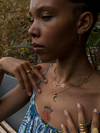 Starry ‘Zoraya’ Necklace - Gold/Silver