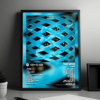 The Who "Tommy" Album Cover Poster - with Complete Tracklist