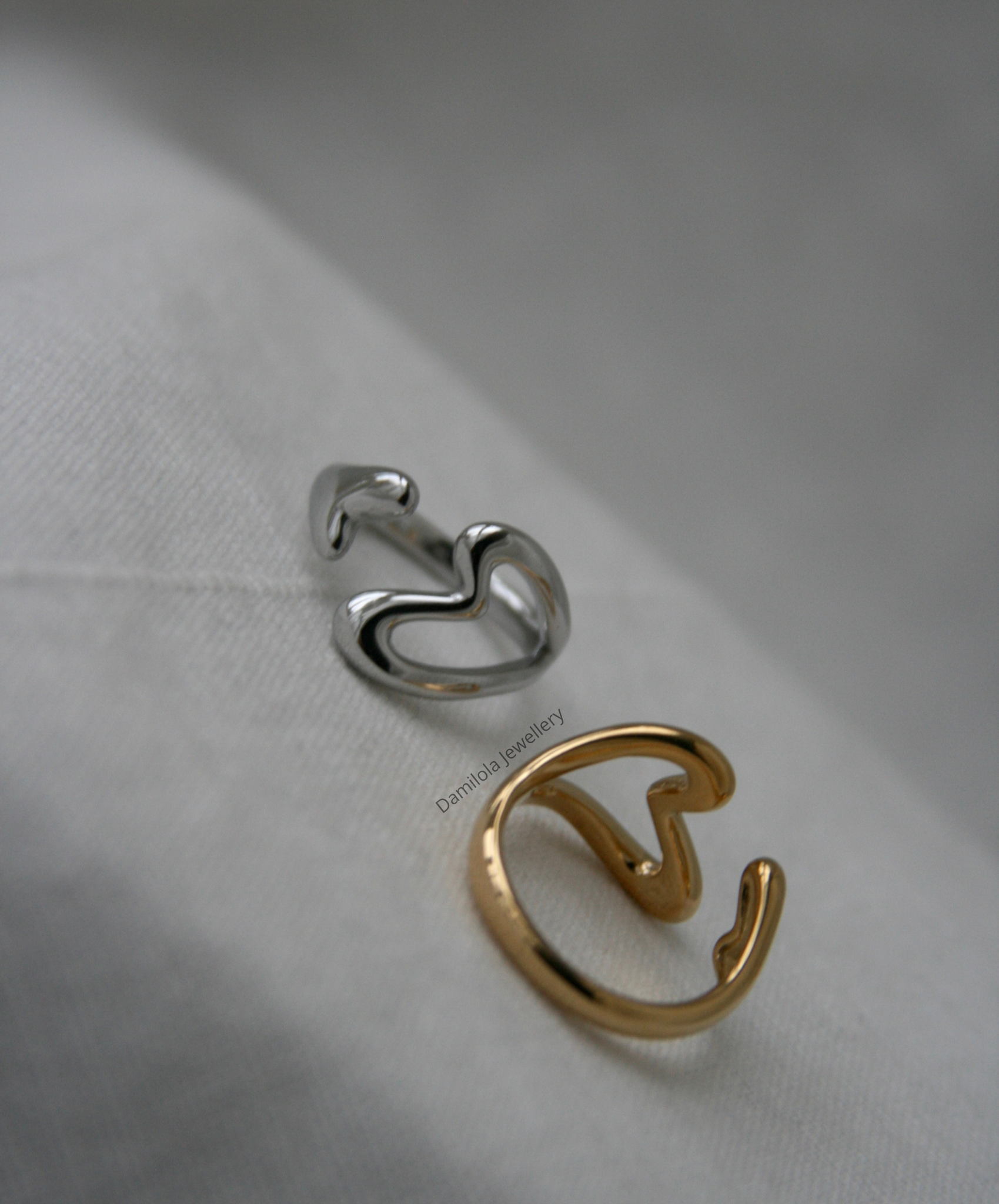 Heart to Heart Ring - Gold/Silver