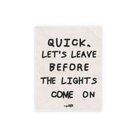 Arctic Monkeys - Leave Before the Lights Come On