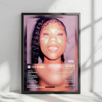 Drake "Her Loss" Album Cover Poster - with Complete Tracklist