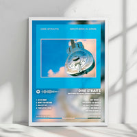 Dire Straits "Brothers in Arms  " Album Cover Poster - with Complete Tracklist