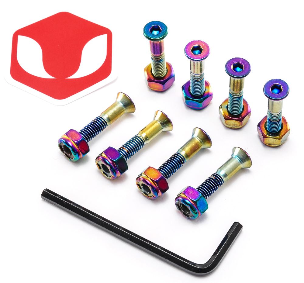 Venom Premium Hardware 1" - Anodised - Neochrome