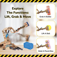 Smartivity Hydraulic Crane Build-It-Yourself DIY STEAM Toy