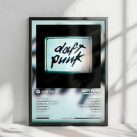 Daft Punk "Human After All" Album Cover Poster - with Complete Tracklist