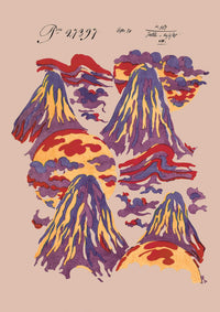 No.001 - Mount Lucio - Vintage Archive Poster Prints