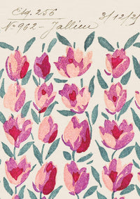 No.014 - Tulip Kisses - Vintage Archive Poster Prints
