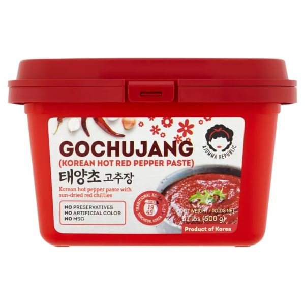 AJUMMA REPUBLIC Gochujang (Korean Hot Red Pepper Paste) 500g