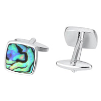 Abalone Seashell Cufflinks