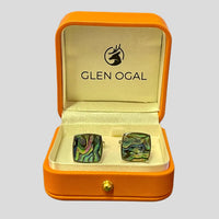 Abalone Seashell Cufflinks