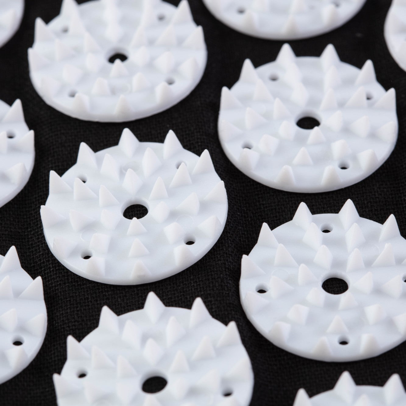 Acupressure Mat & Pillow (White)