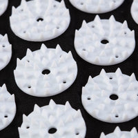 Acupressure Mat & Pillow (White)