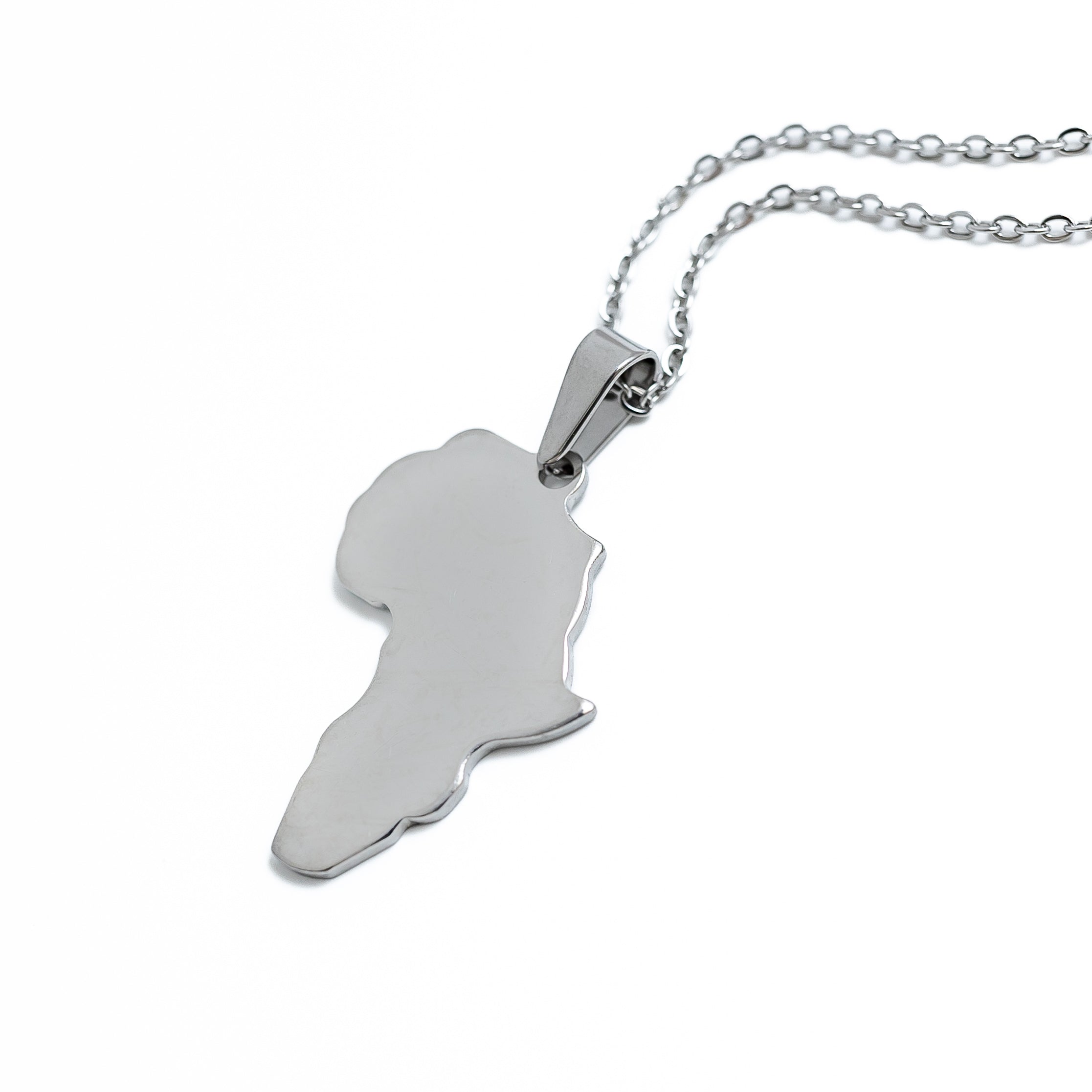 Africa Pendant (Silver)