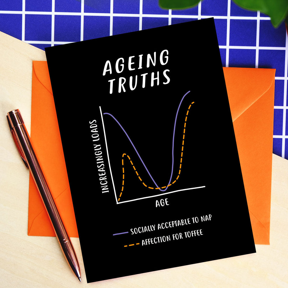 Ageing Truths Humorous Birthday Card
