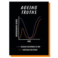 Ageing Truths Humorous Birthday Card