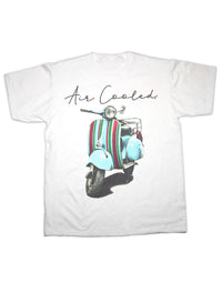 Air Cooled Scooter Stripes T Shirt
