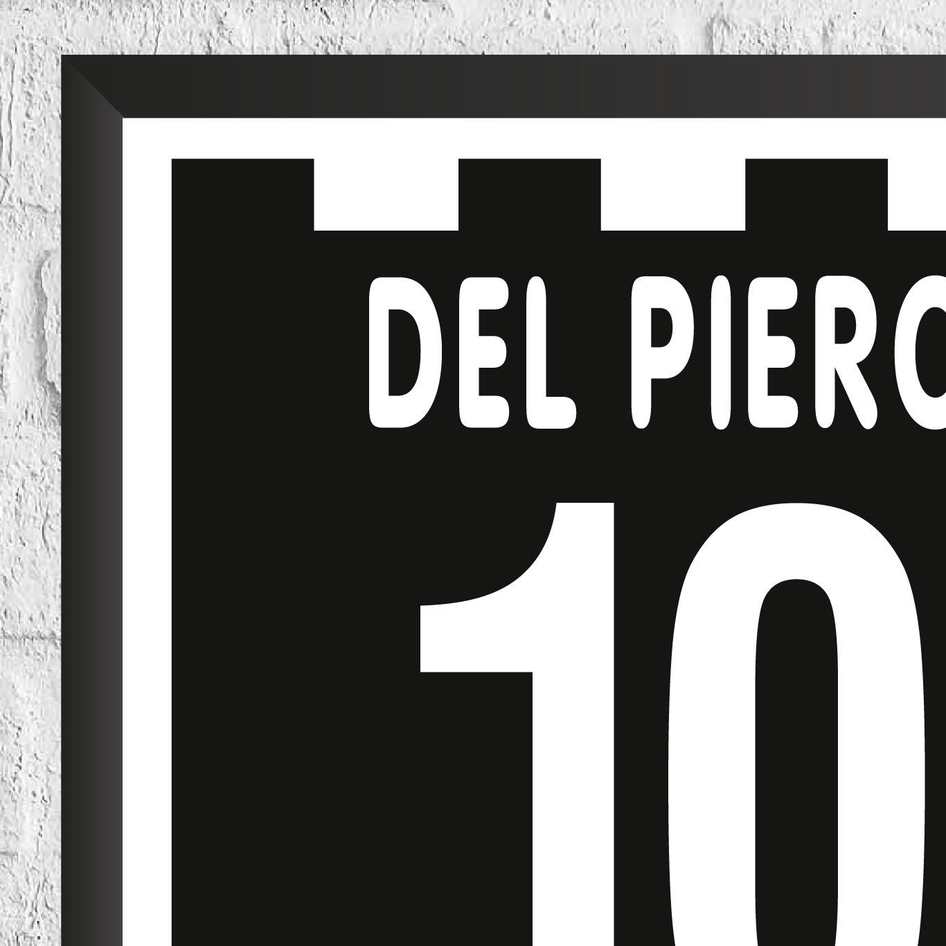 Alessandro Del Piero Legend Stats Print