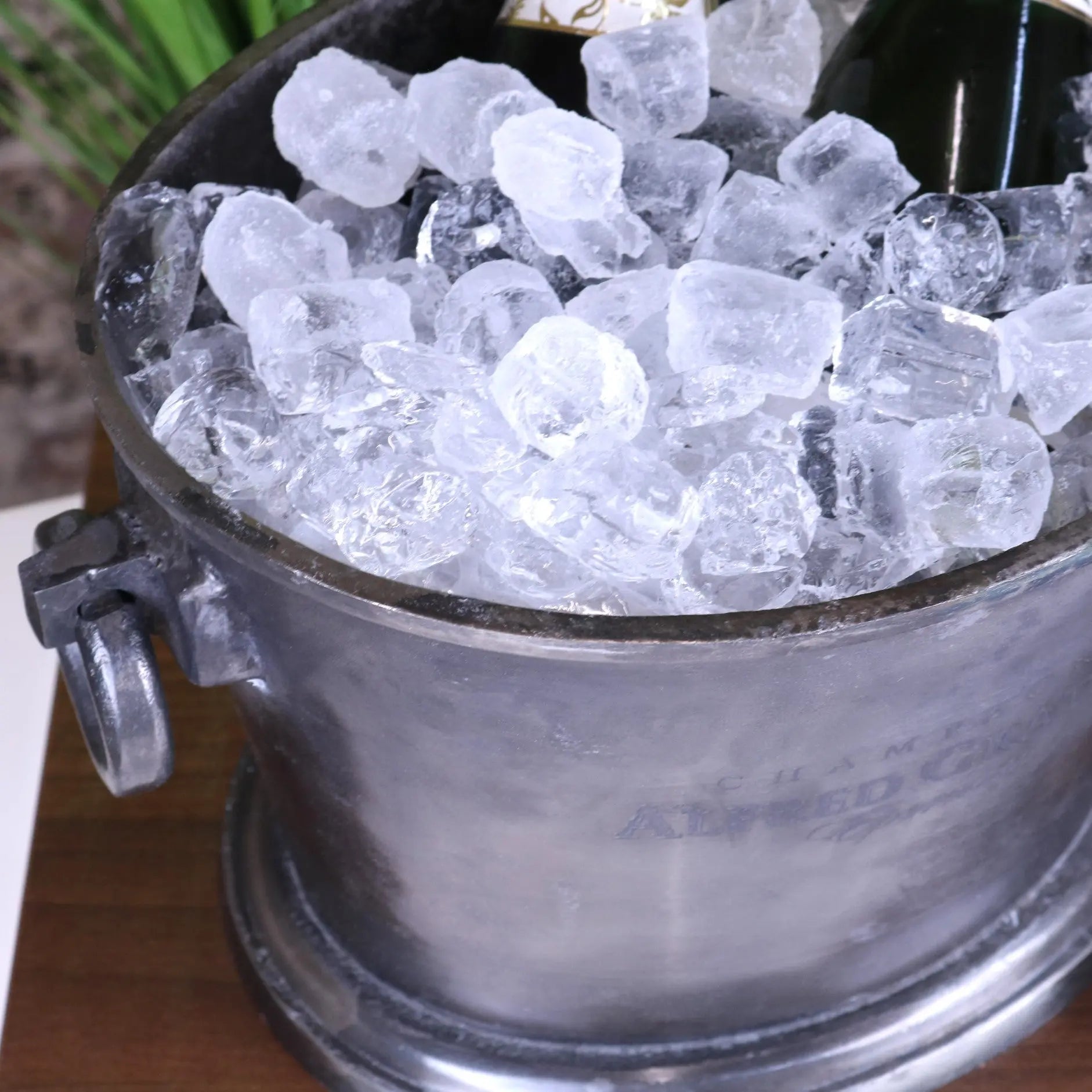 Alfred Gratien Gunmetal Champagne Ice Bucket - Vintage Elegance for Celebrations
