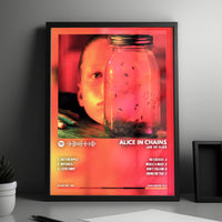 Alice in Chains "Jar of Flies" Album Cover Poster - with Complete Tracklist