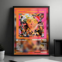 Anderson .Paak "Venice" Album Cover Poster - with Complete Tracklist
