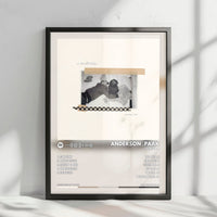 Anderson .Paak "Ventura" Album Cover Poster - with Complete Tracklist