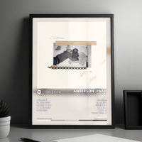Anderson .Paak "Ventura" Album Cover Poster - with Complete Tracklist
