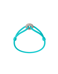 Rose Soho Pavé Cord Bracelet