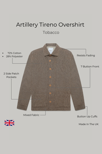 Artillery Tireno Overshirt - Tobacco