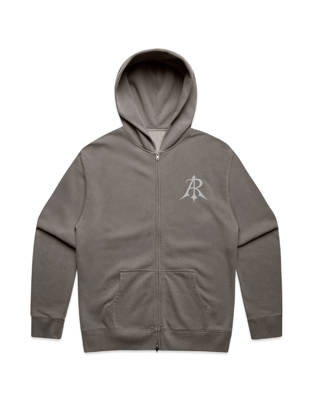 Crest Faded Relax Zip Hoodie