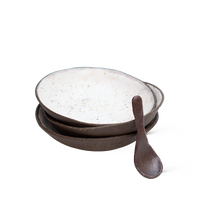 Autumn Leaf Handcrafted Masking Bowl