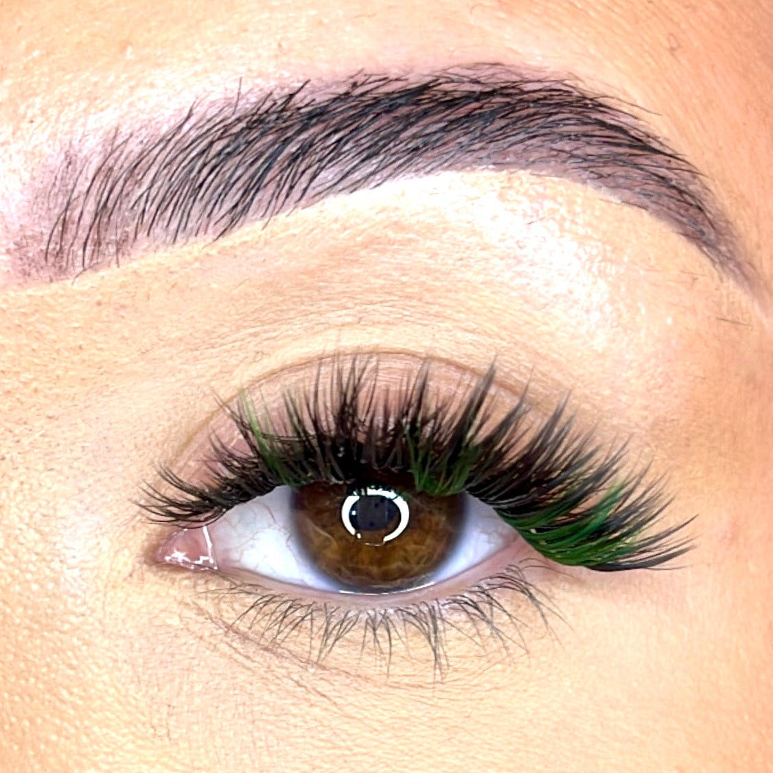 Emerald Green 'D' Curl Lash Ribbons®