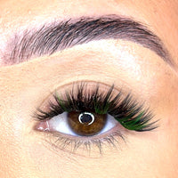 Emerald Green 'D' Curl Lash Ribbons®