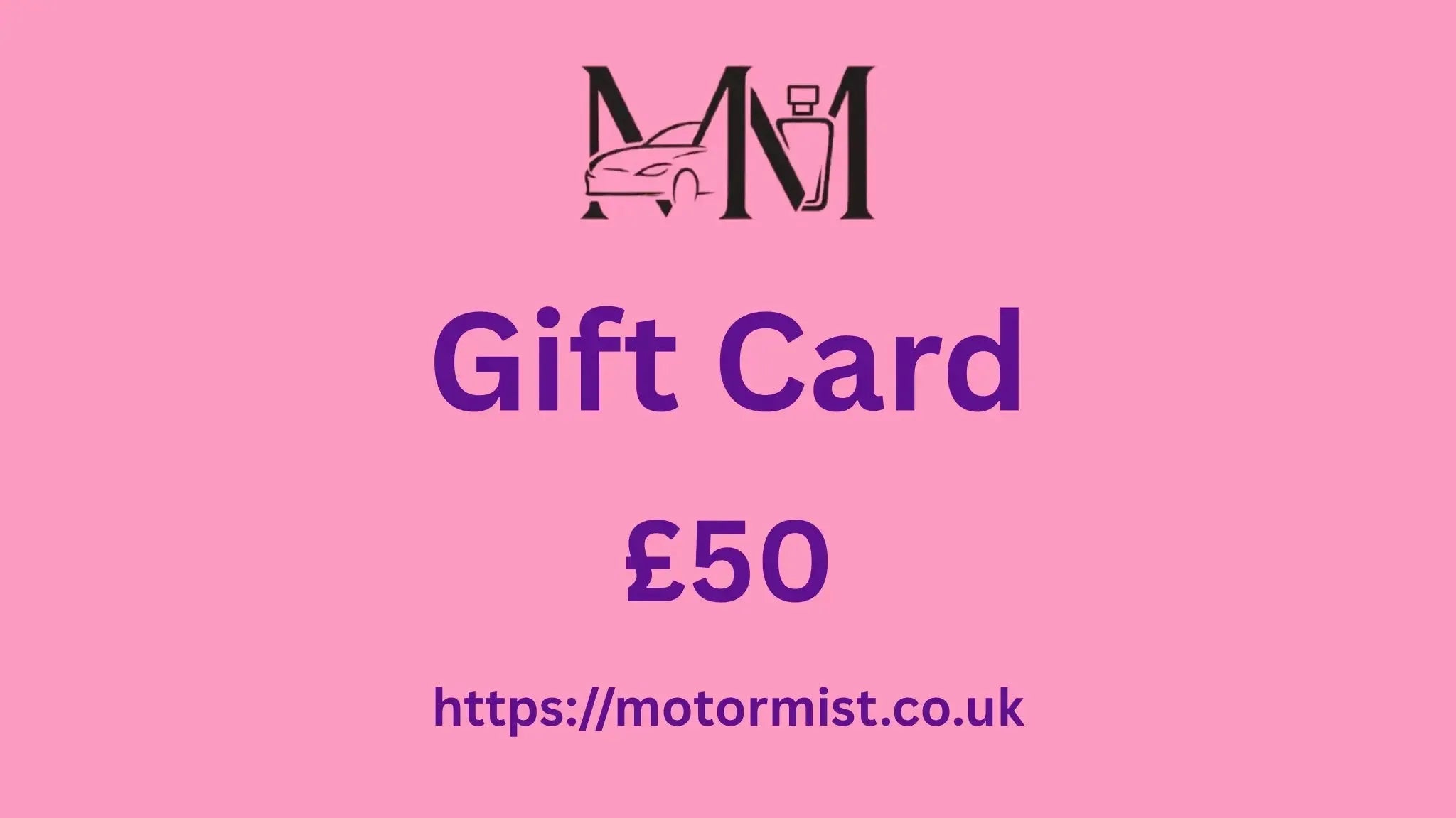 MotorMist Gift Card