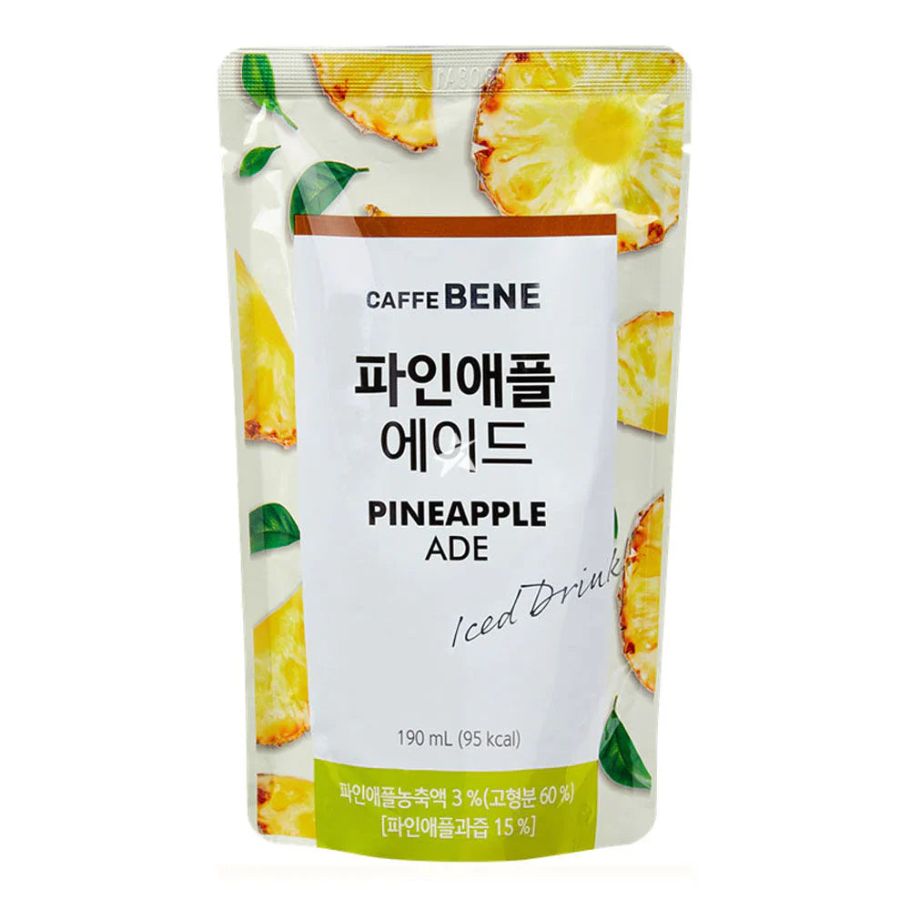 CAFFE BENE Pineapple Pouch Drink 190ml