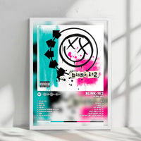 BLINK-182 - "BLINK-182" Cover Poster - with Complete Tracklist