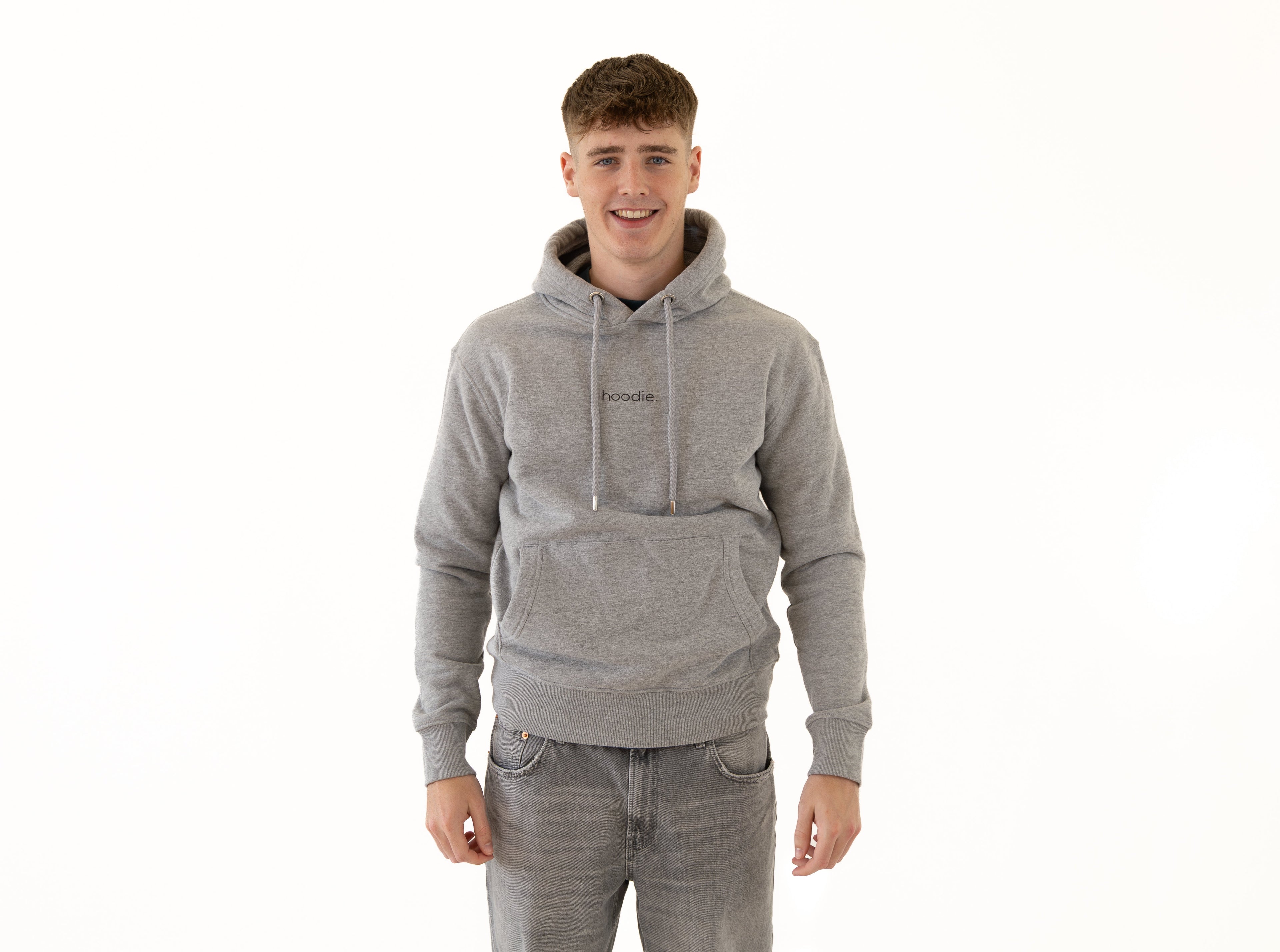 Simple Brand - Hoodie - Grey