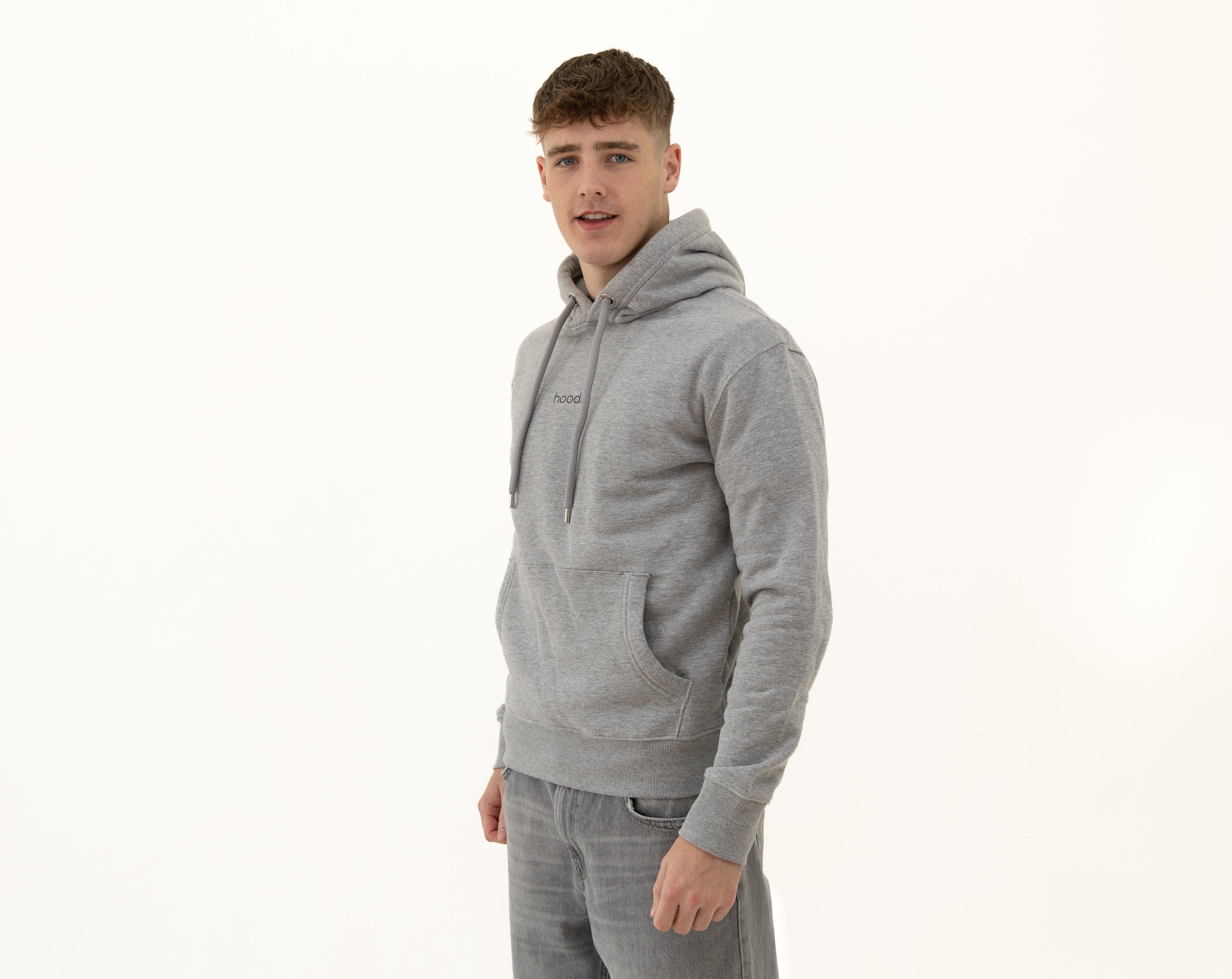 Simple Brand - Hoodie - Grey