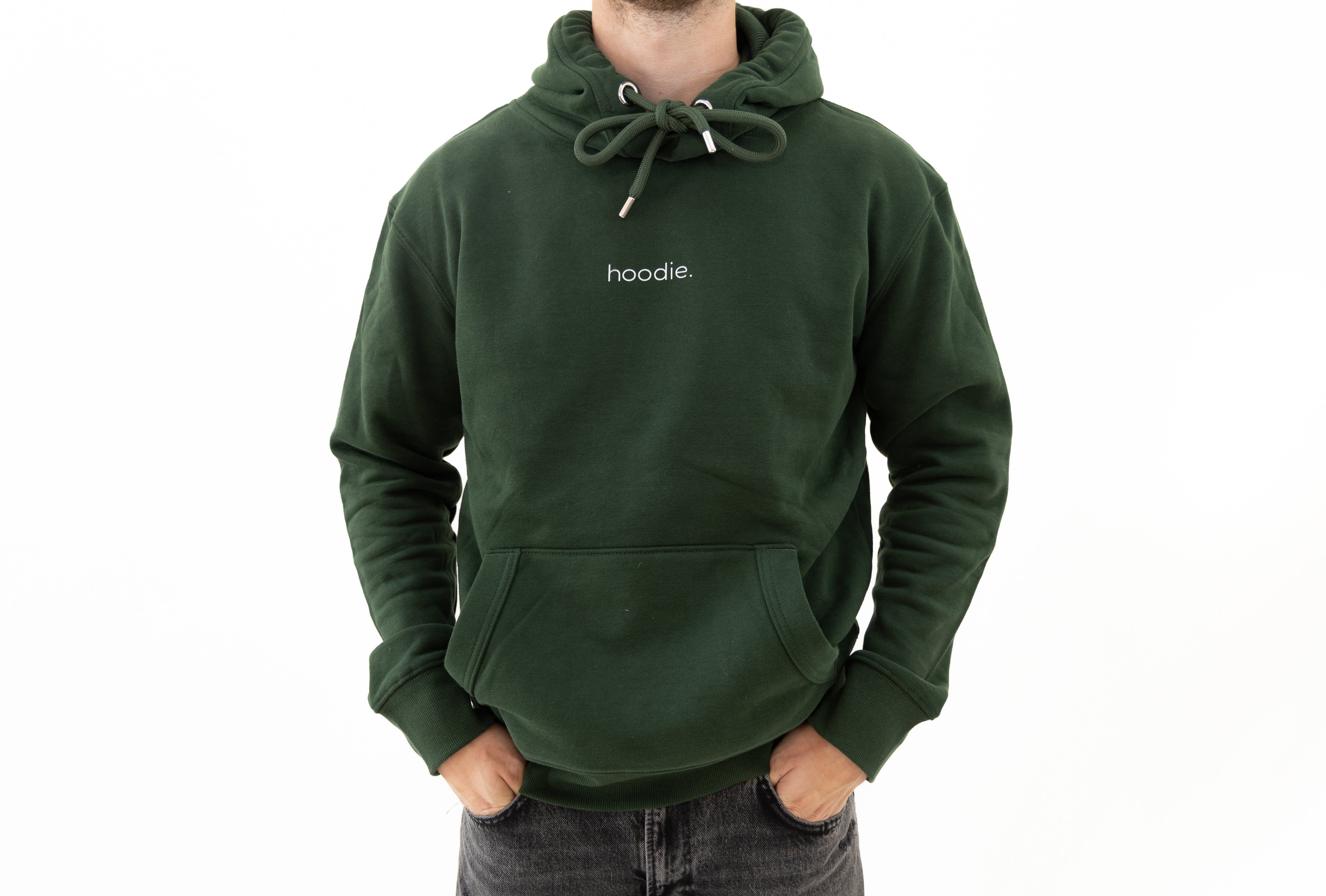 Simple Brand - Hoodie - Forest Green
