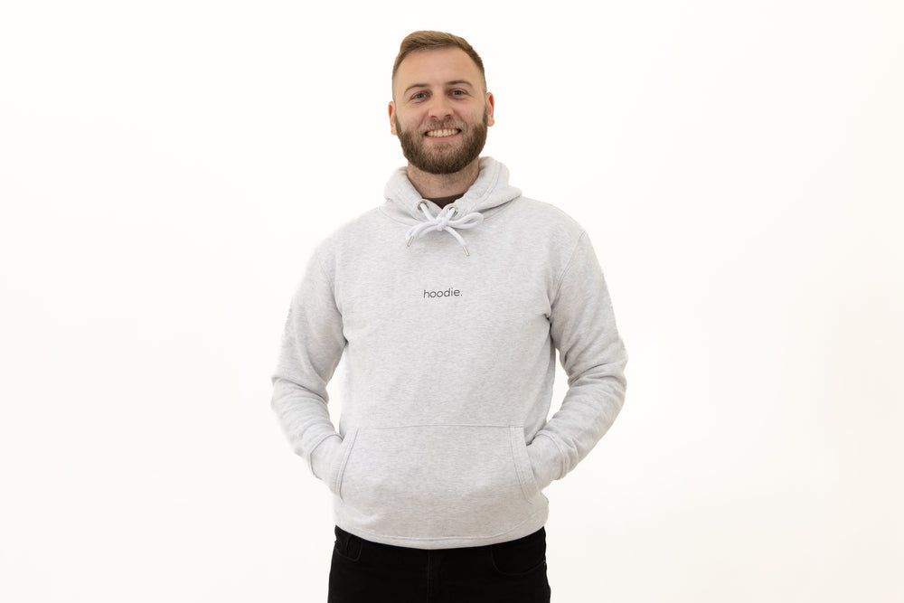 Simple Brand - Hoodie - Ash-Grey