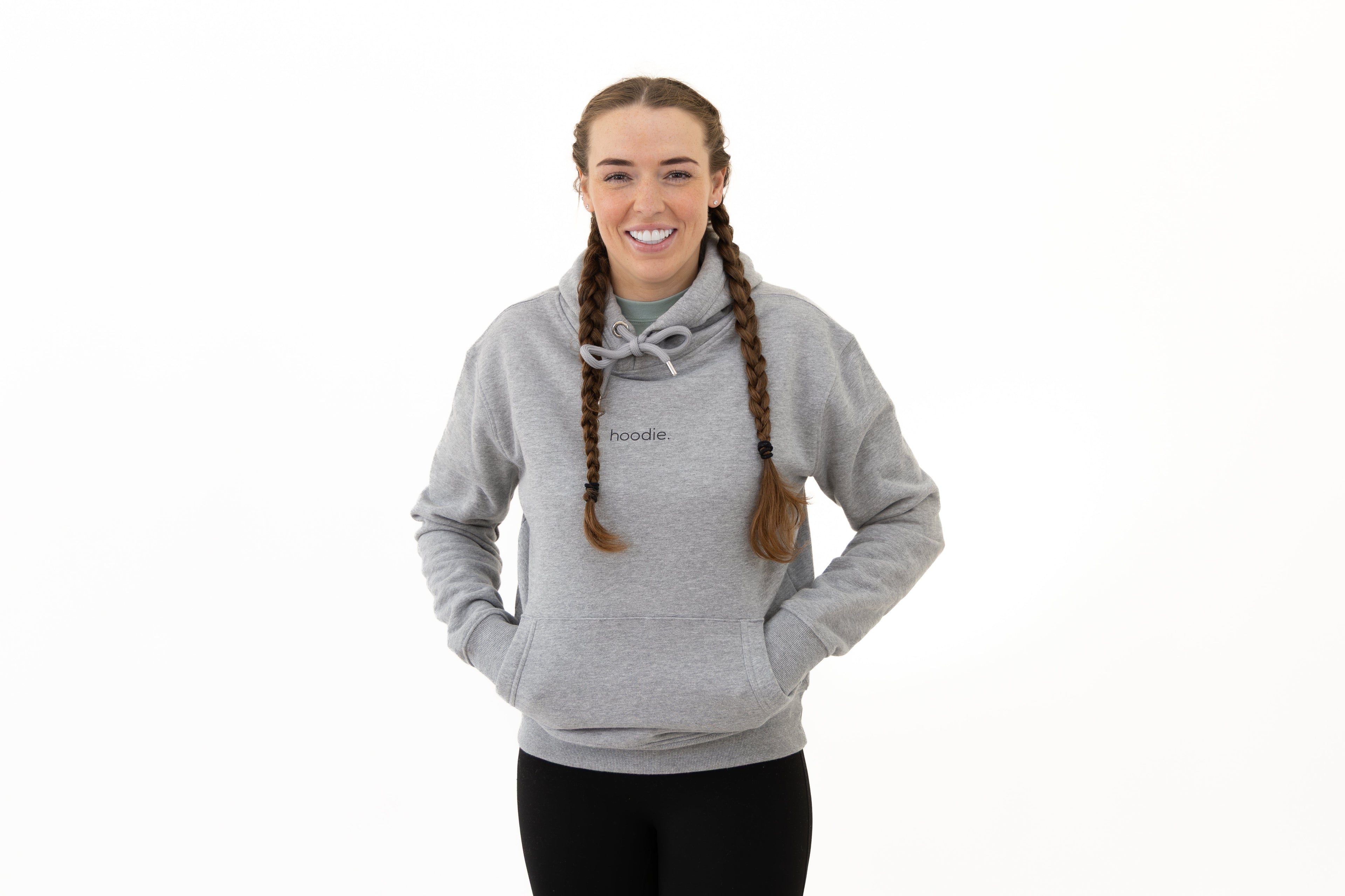 Simple Brand - Hoodie - Grey