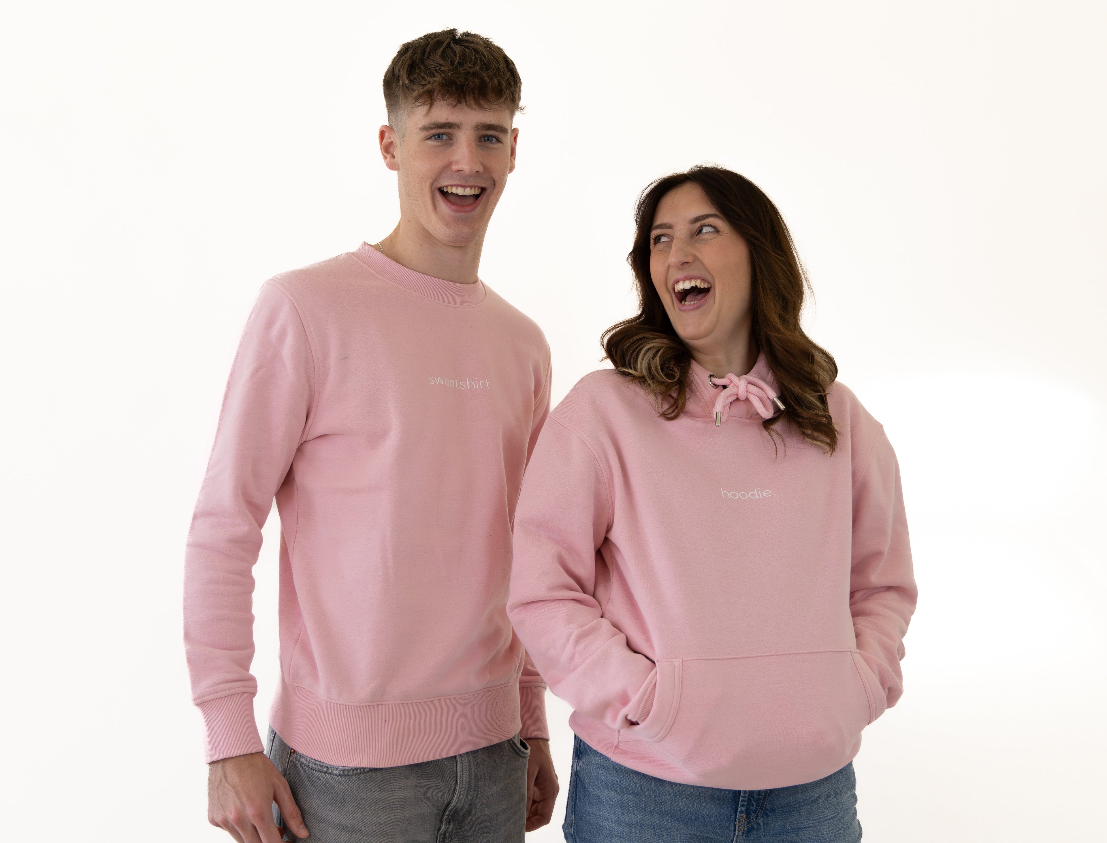 Simple Brand - Hoodie - Pink