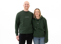 Simple Brand - Hoodie - Forest Green