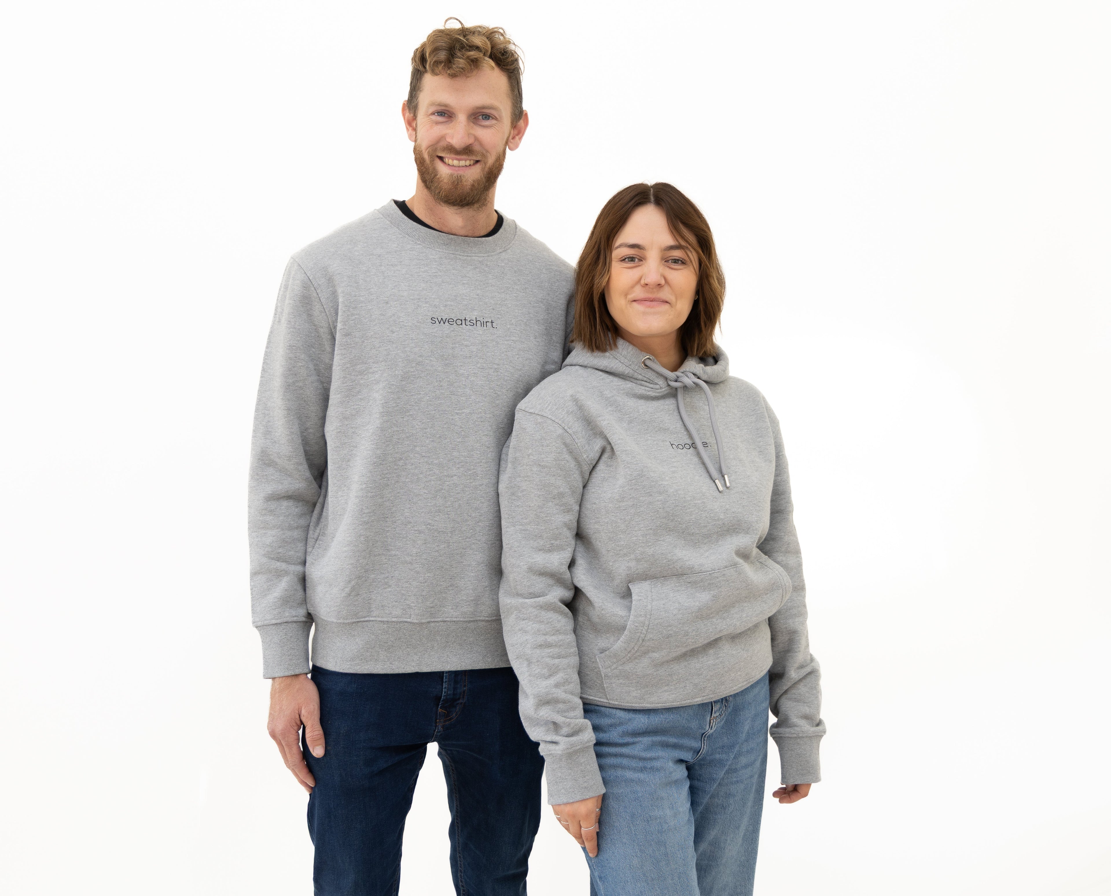Simple Brand - Hoodie - Grey