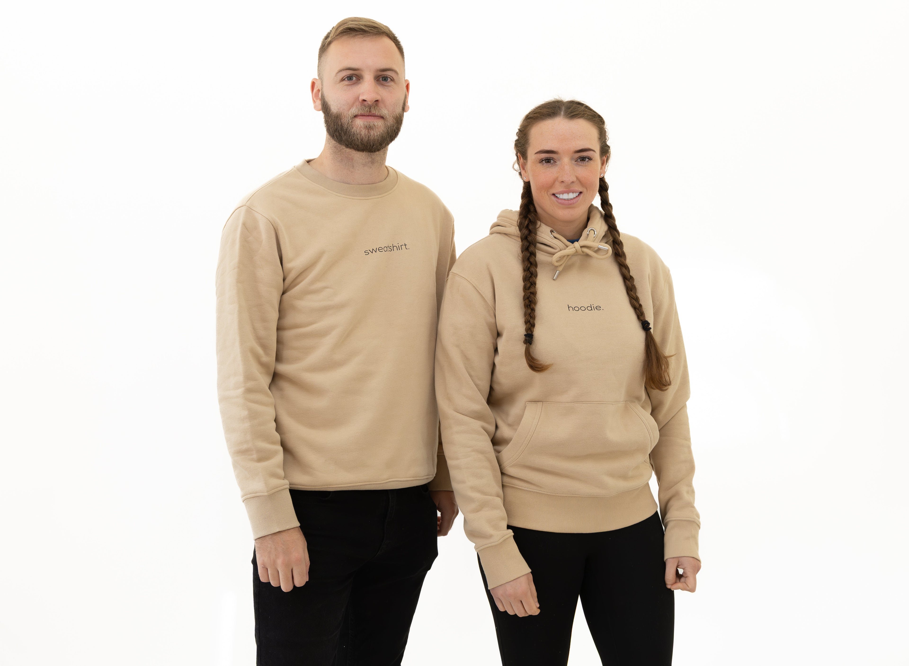 Simple Brand - Hoodie - Desert Sand
