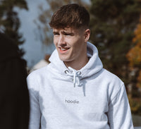 Simple Brand - Hoodie - Ash-Grey